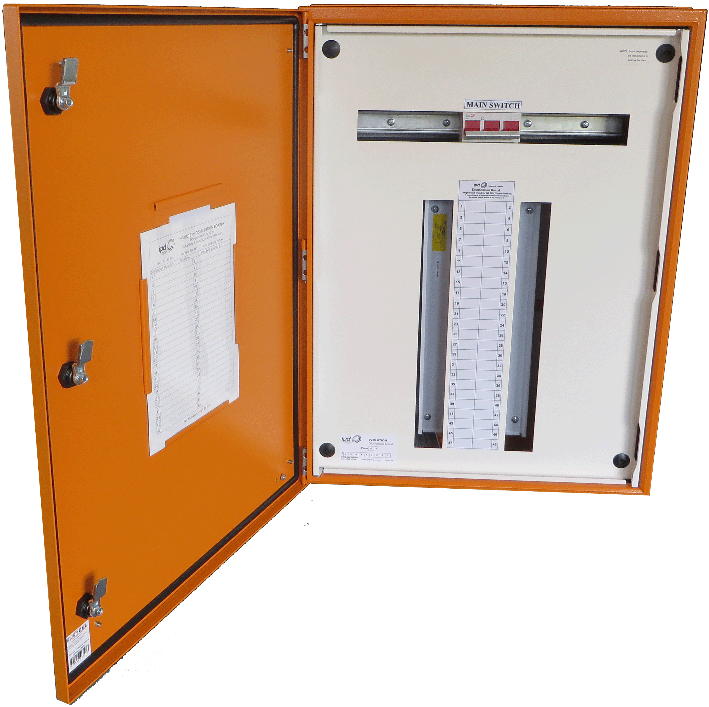 IP65 3 Phase Switchboards